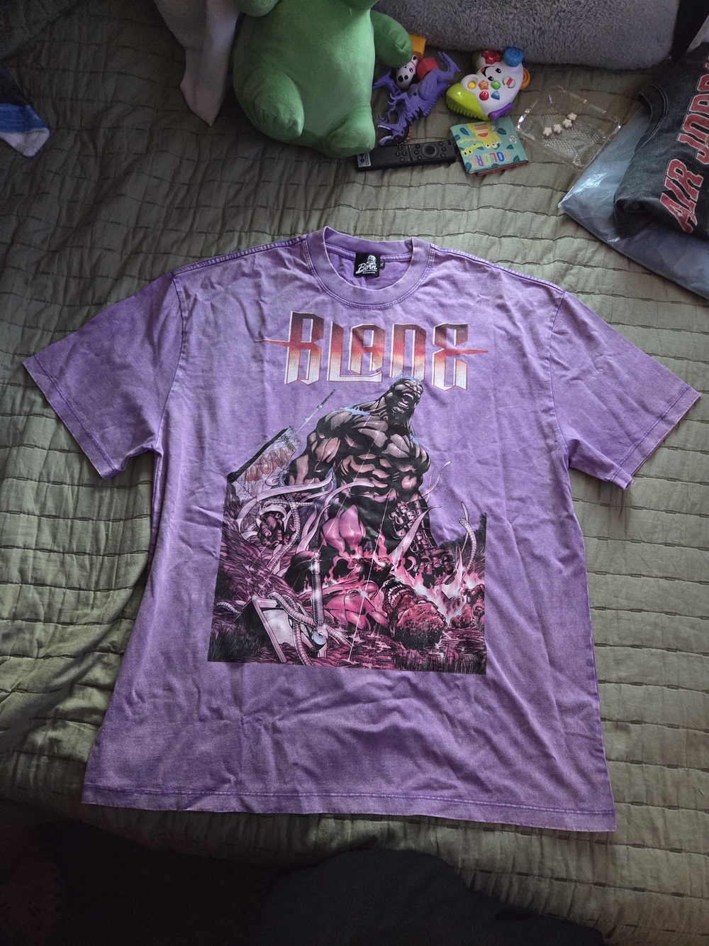 Graphic Tee - Men’s Crew Neck Short Sleeve in Purple